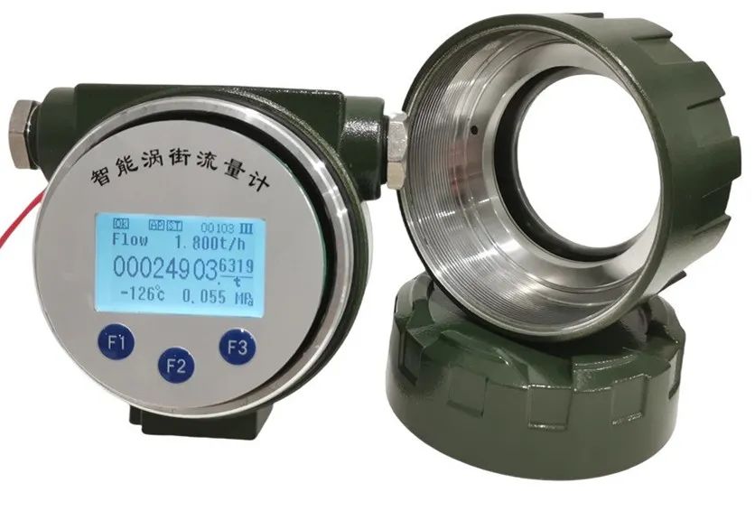 Intelligent vortex flowmeter-1