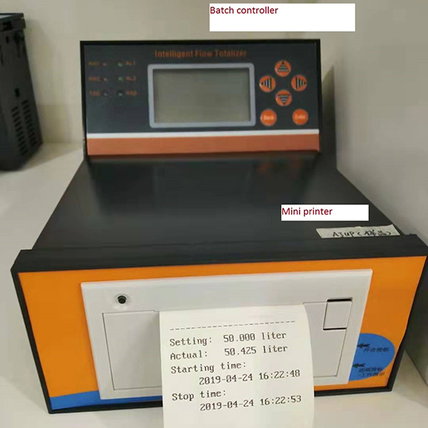Thermal Printer connect with batch controller
